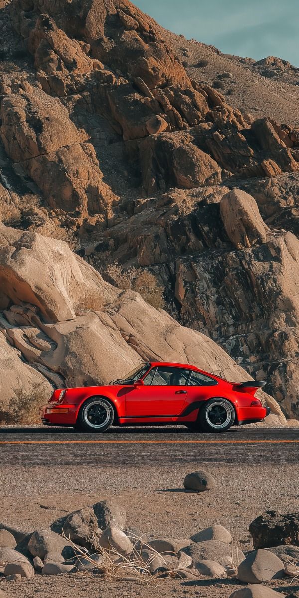 Red Porsche 911 Turbo