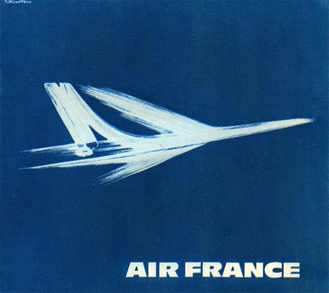 Air France Concorde Poster