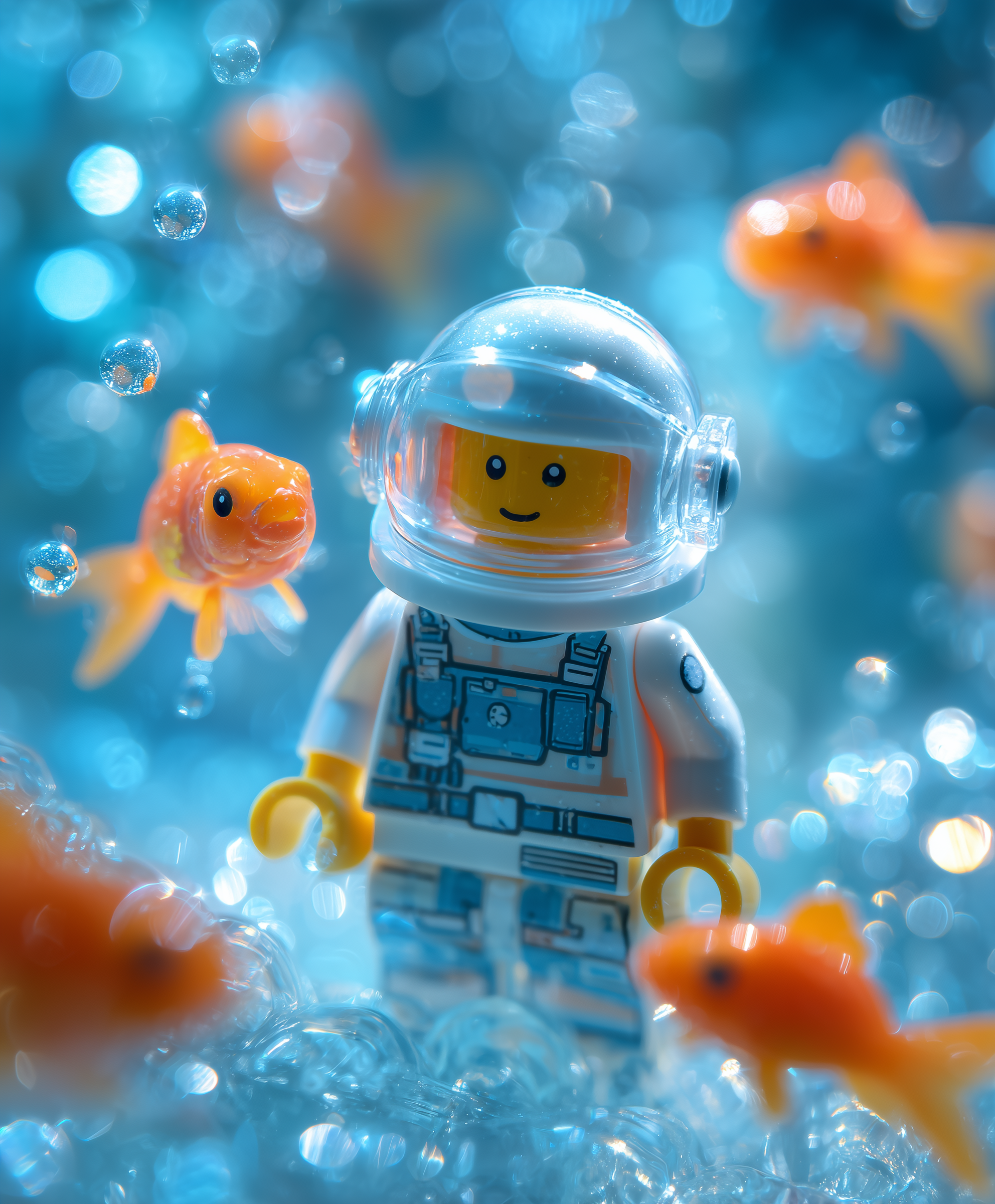 hekla figs lego minifigure in clear underwater goldfish friends 82890fd0 c822 48ef 8ce5 38ec809747e2