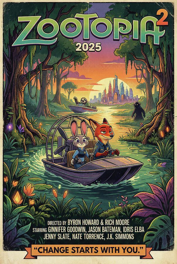 Futuristic Jungle Adventure