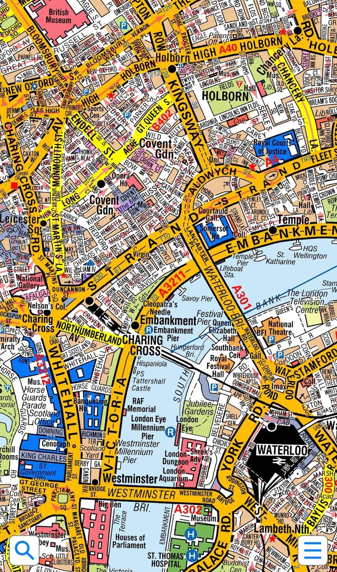 London Street Map