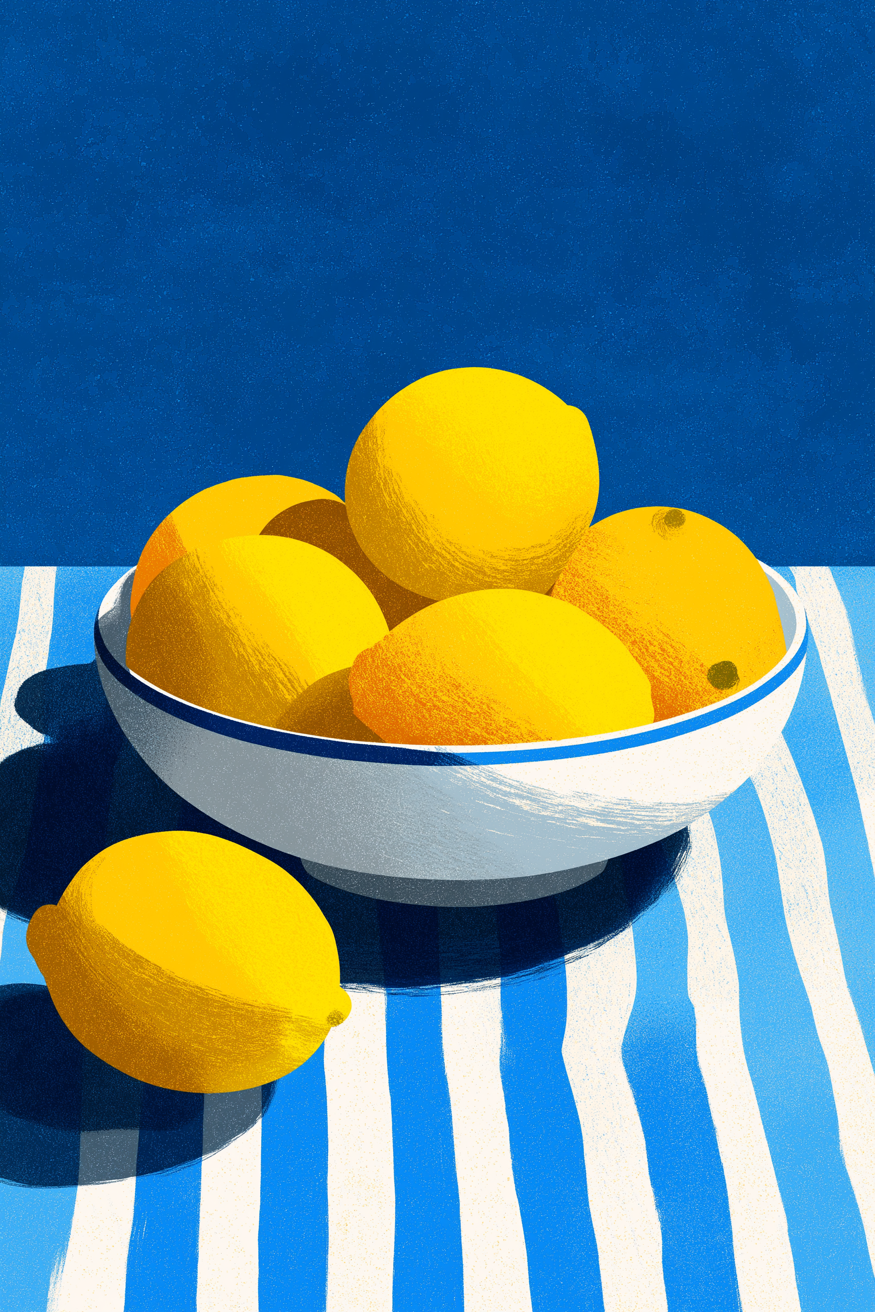 Lemons in a Bowl