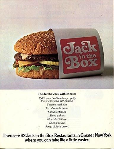 Jack in the Box Jumbo Jack with Cheese
