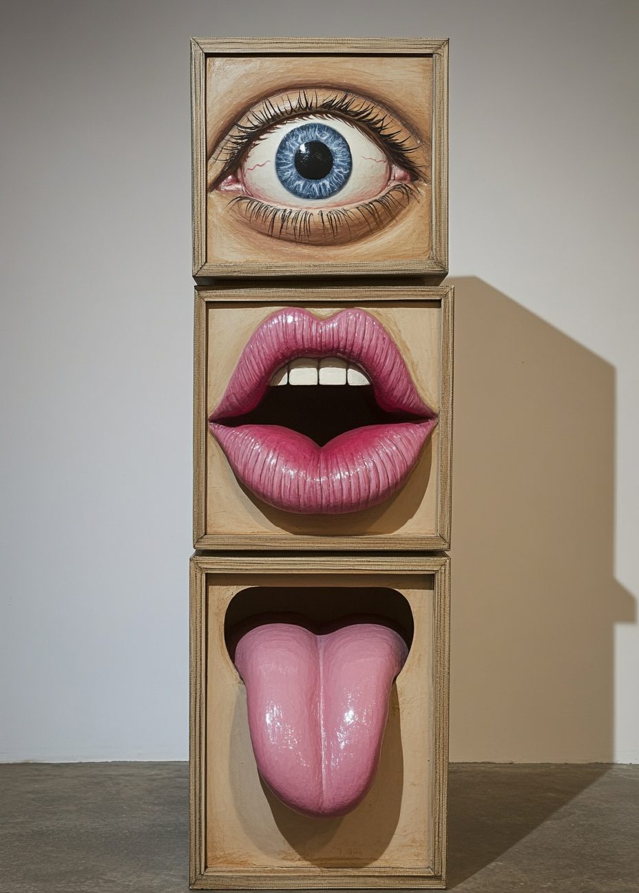 Facial Triptych