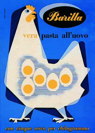 Vintage Egg Pasta Ad