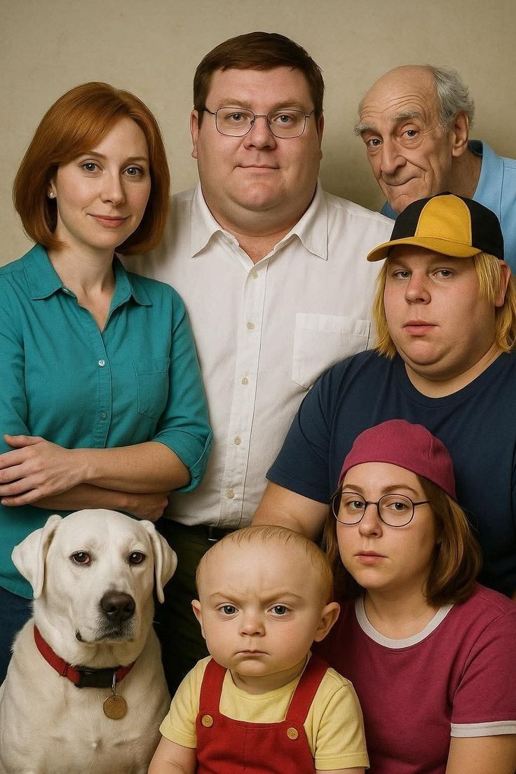 Family Portrait with Dog
