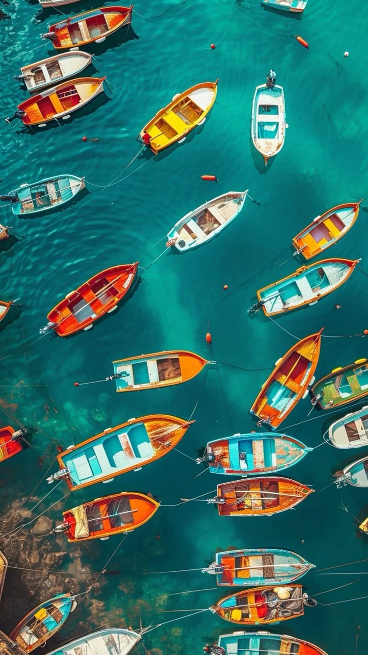 Boats in the Sea
