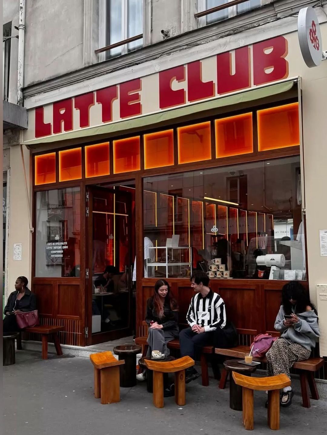 Latte Club Cafe Exterior