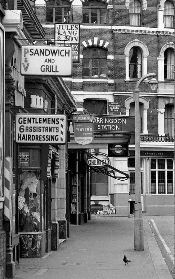 Vintage London Street Scene