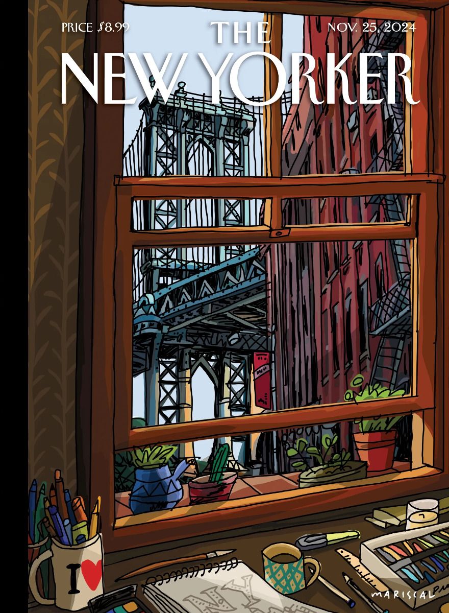New York Through a Window