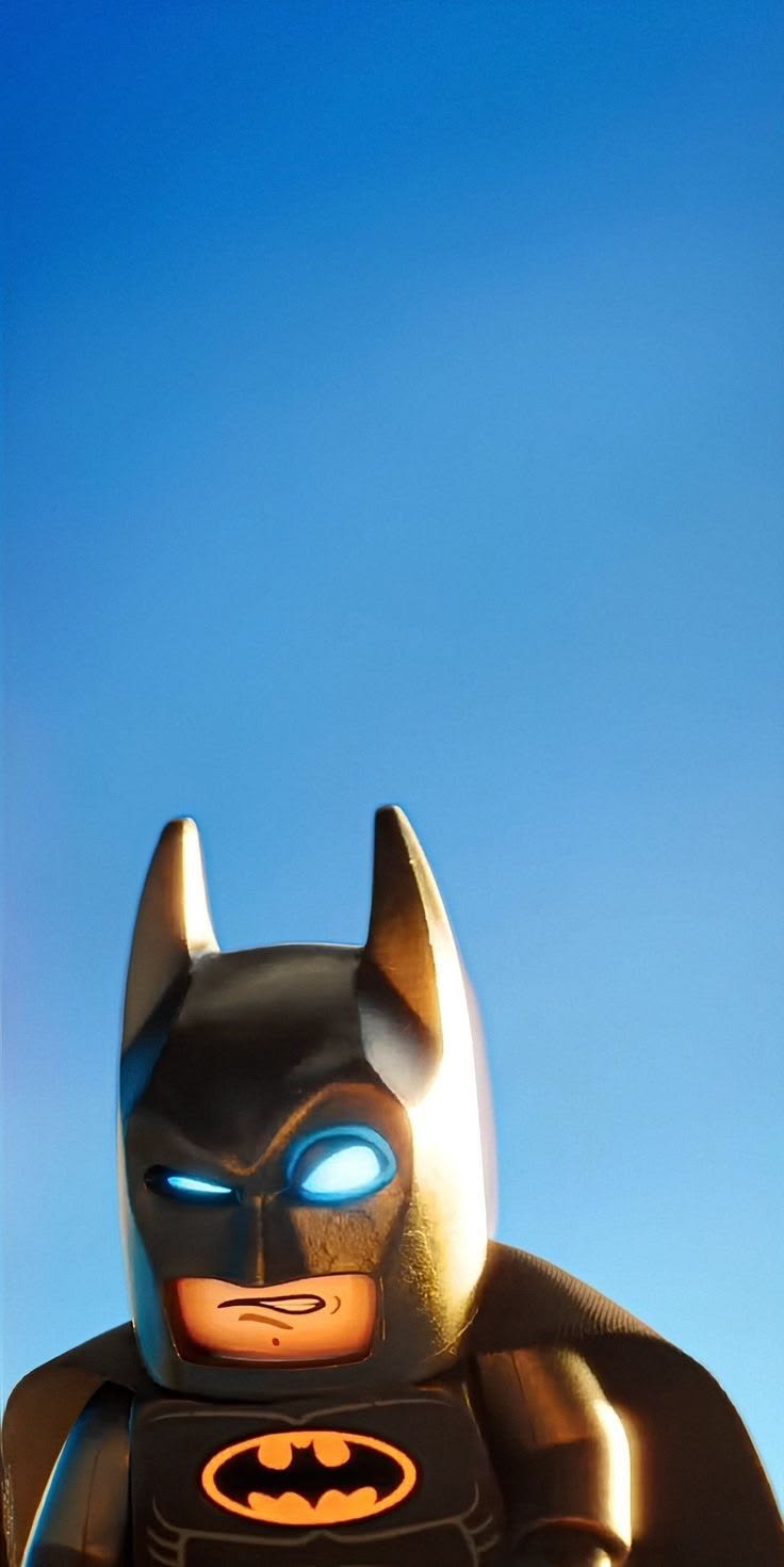 Giant Robot Head Against Blue Sky