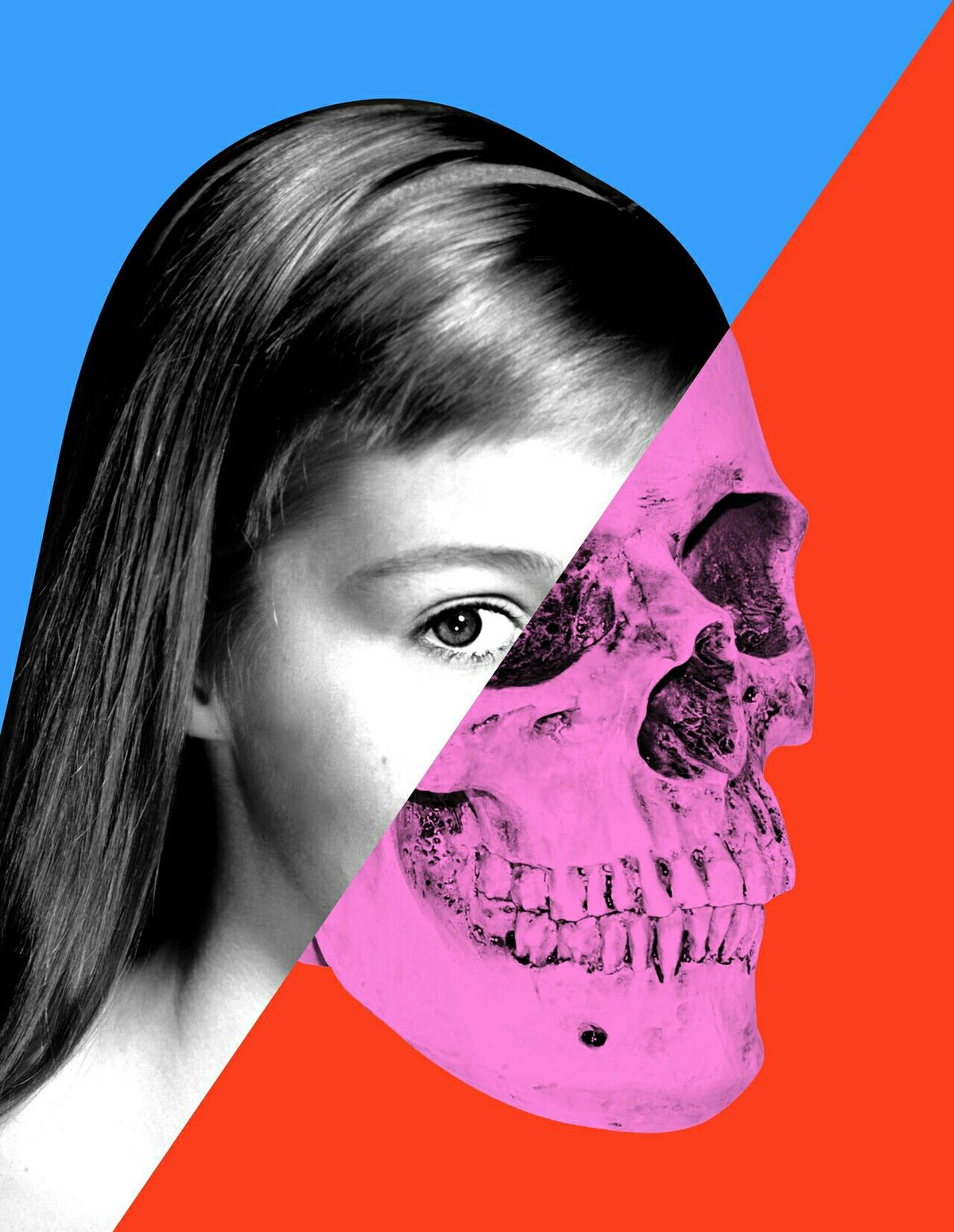 Split Face Portrait