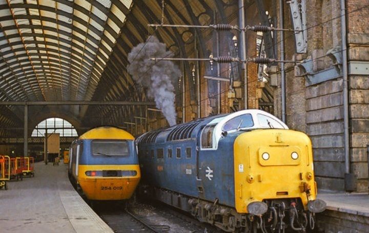 Steam Train at York Station