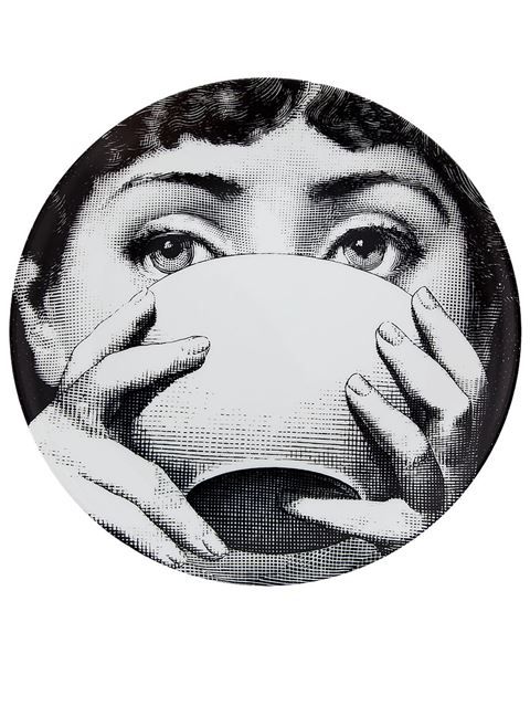 Woman Drinking from Cup