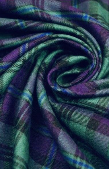 Holographic Silk Fabric