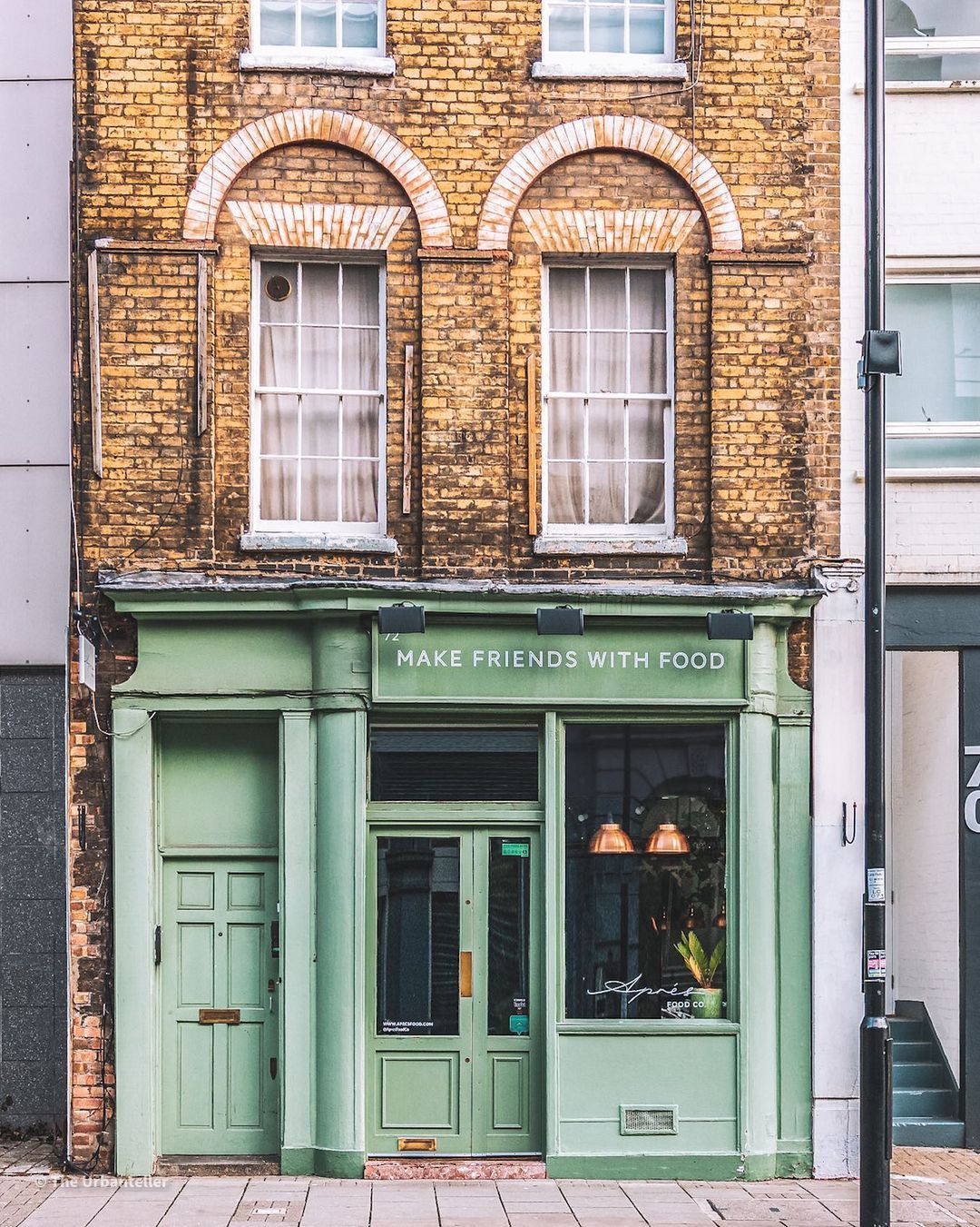 Vintage Cafe Facade