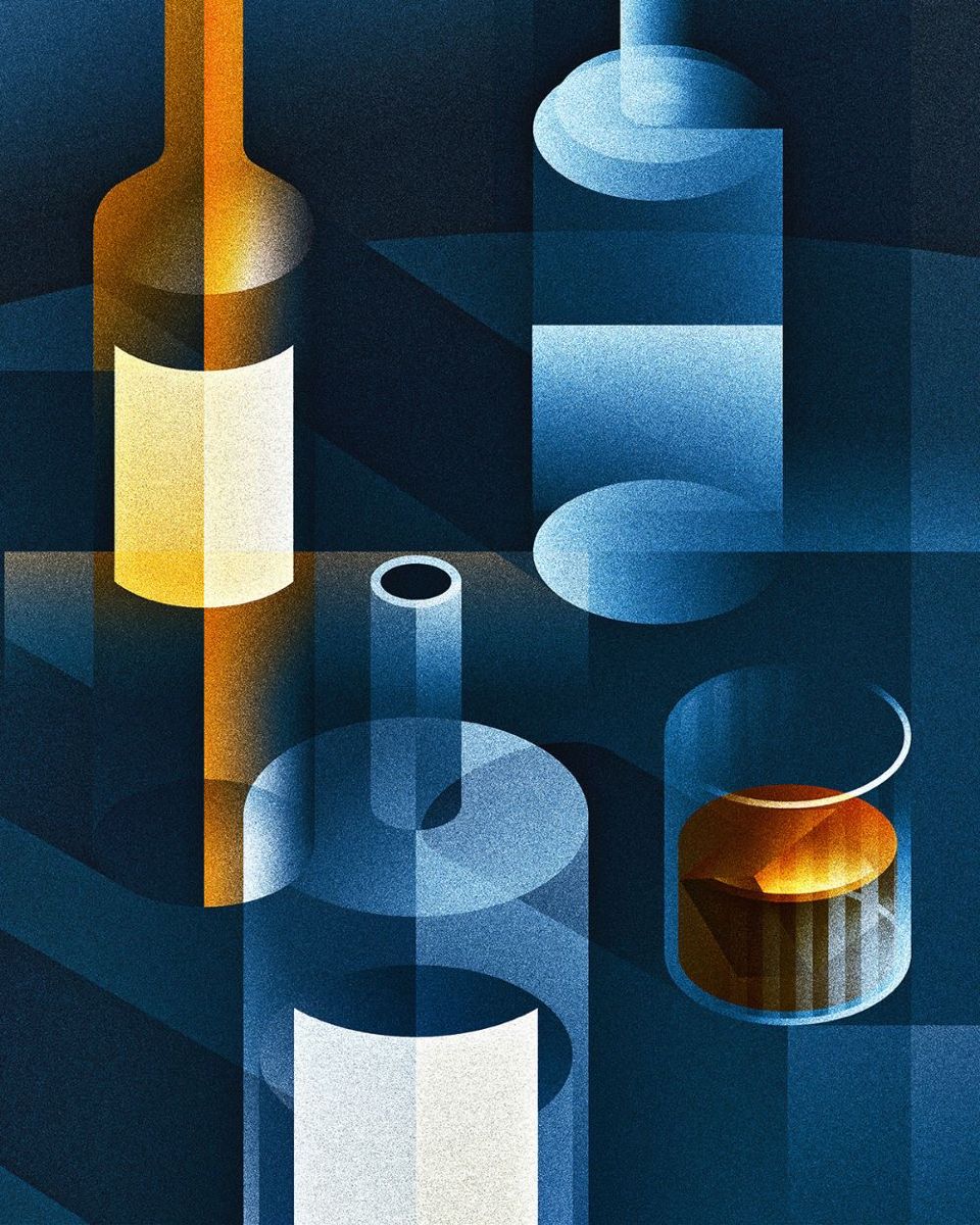 Abstract Still Life Composition