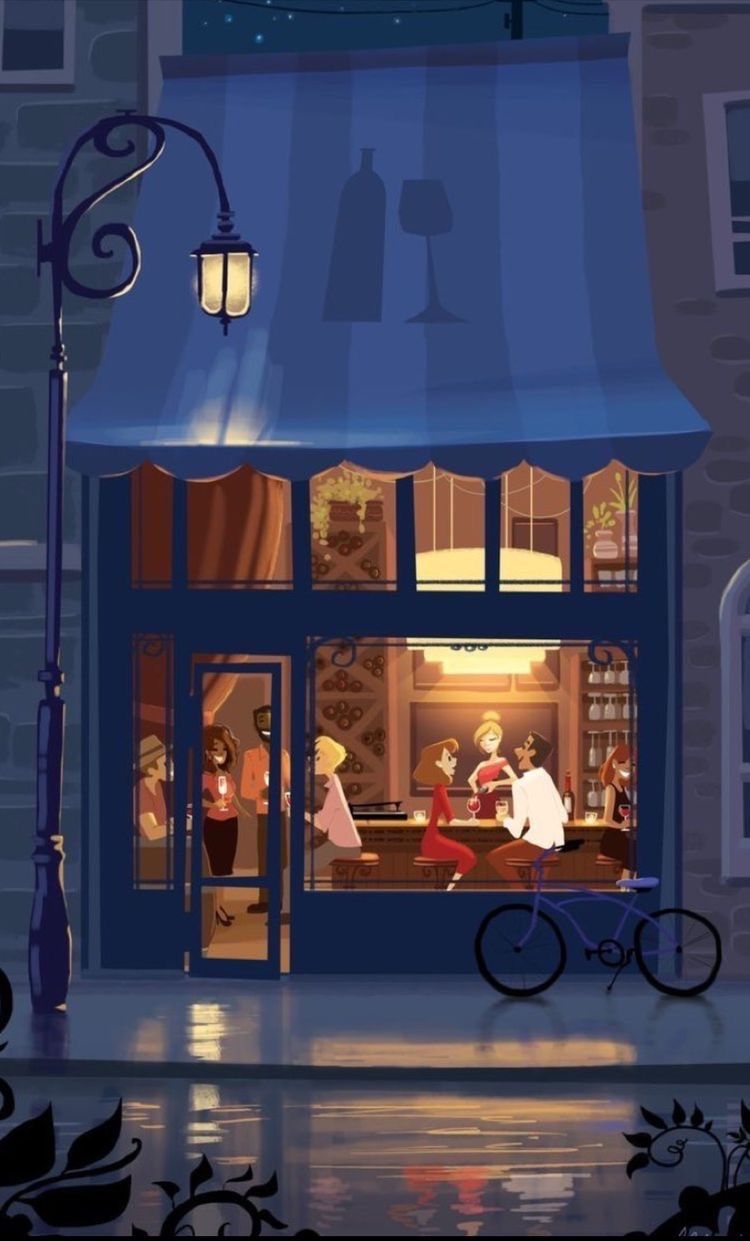 Cozy Café Evening