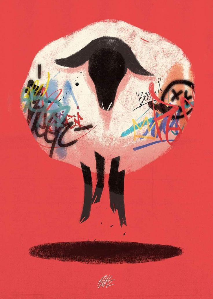 Graffiti Art Bird