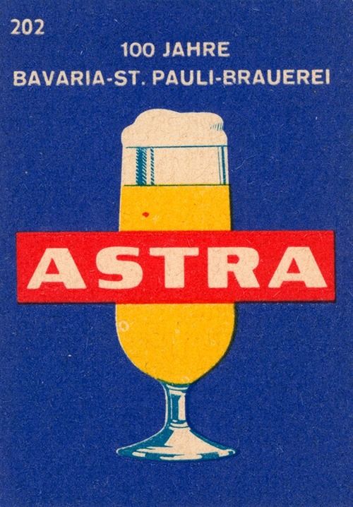 Astra Beer Label