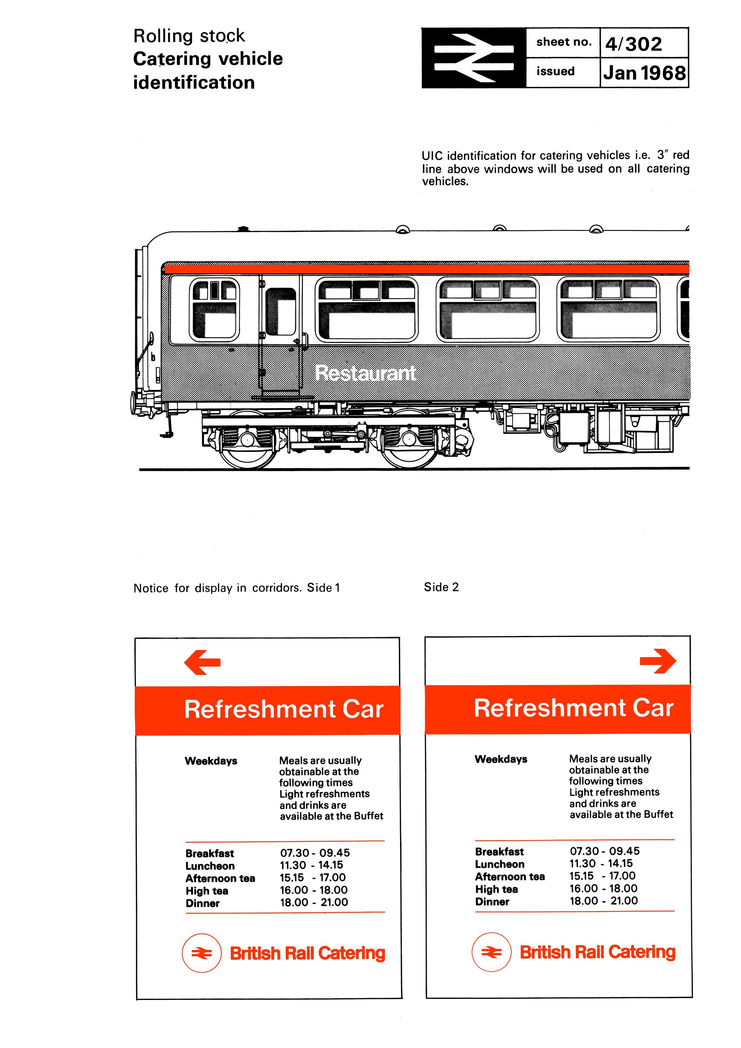 Restaurant Car Signage