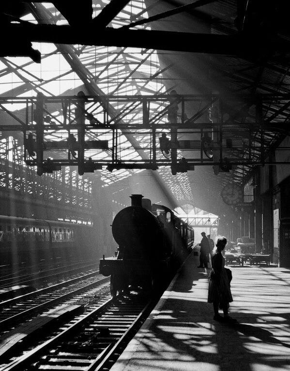 Steam Train at Station