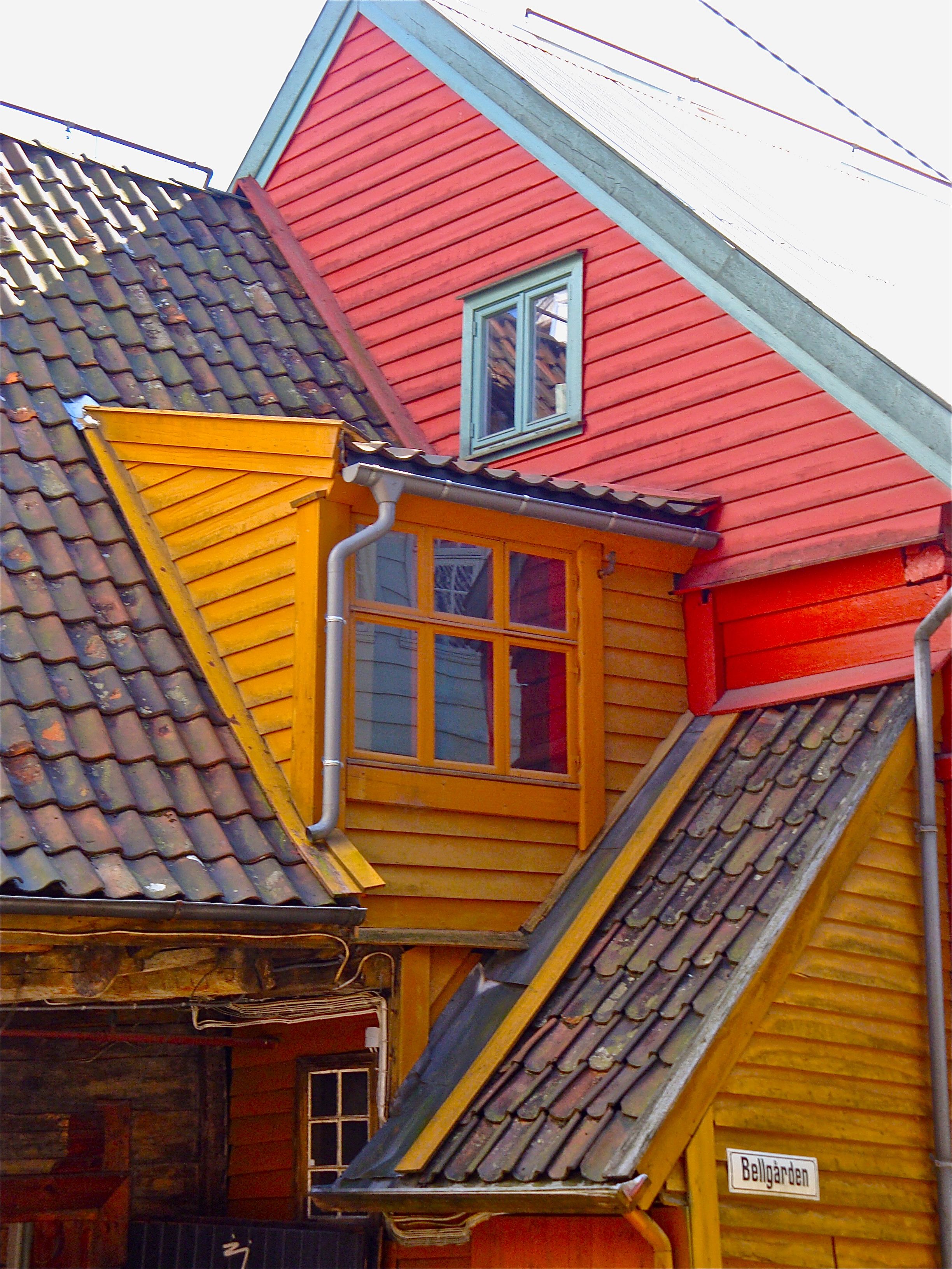 Colorful Norwegian Rooftops
