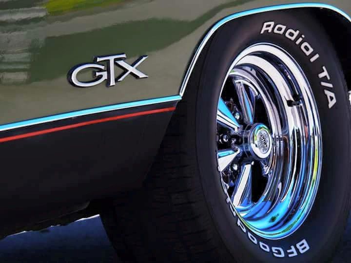 GTX Muscle Car Wheel Detail