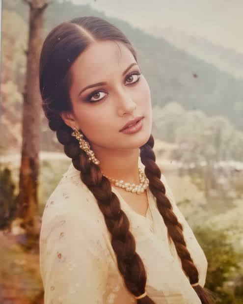 Elegant Braided Hair in Nature