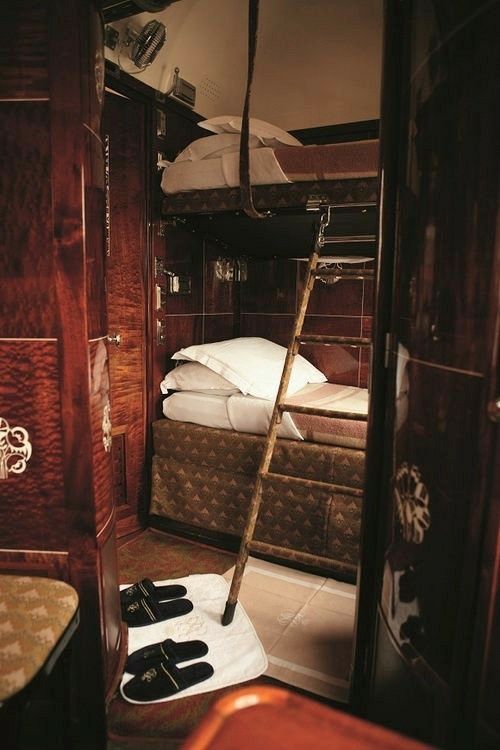 Vintage Train Sleeper Car