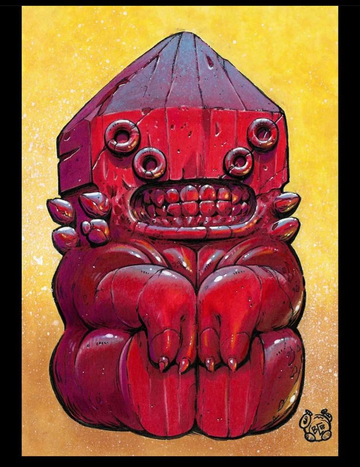 Giant Red Monster