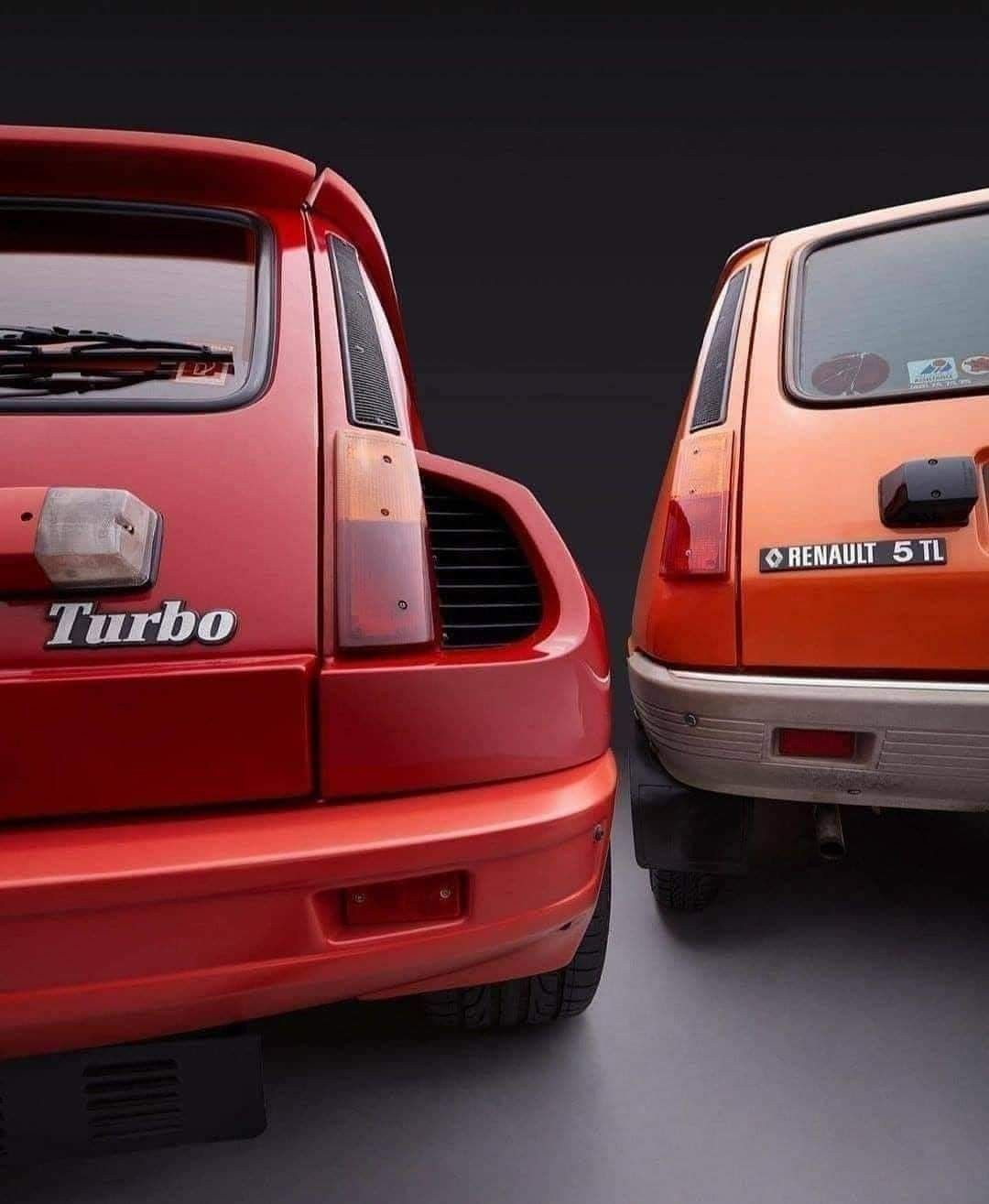 Vintage Renaults Turbo and 5 TL
