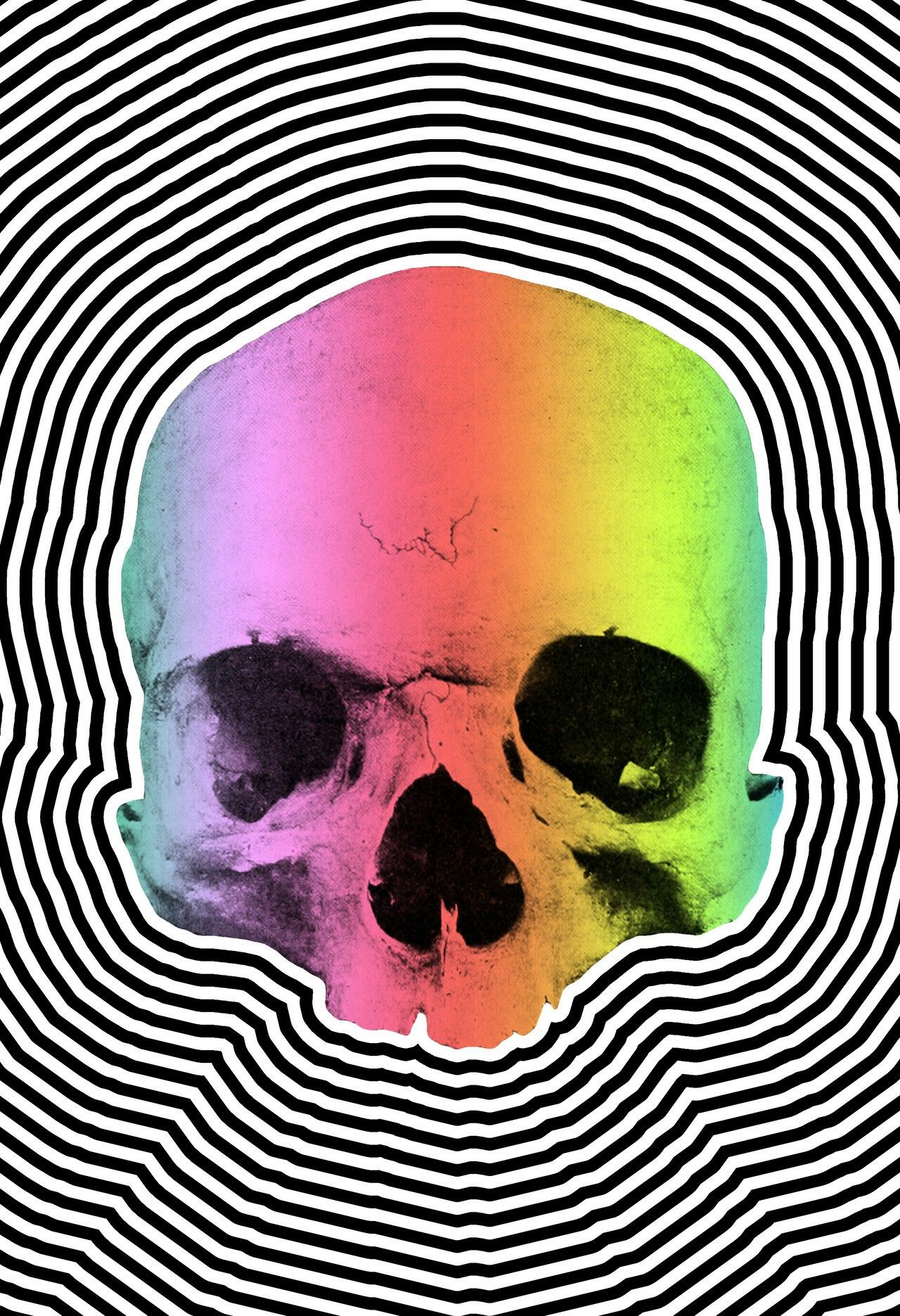 Psychedelic Skull