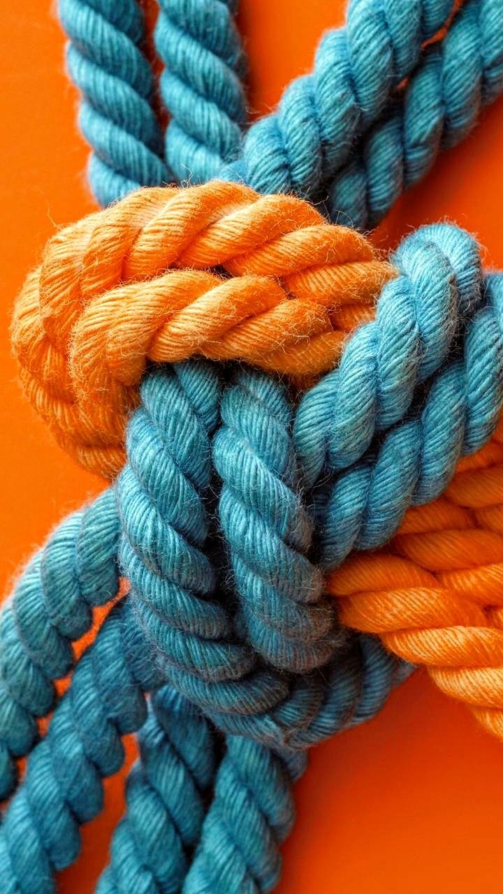 Braided Yarn Knots
