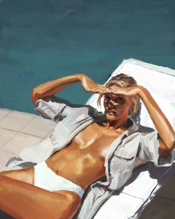 Sunbathing Beauty