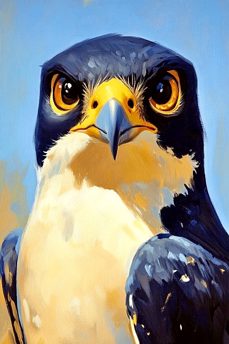 Falcon Portrait