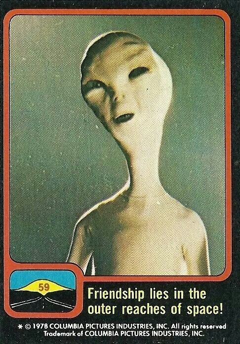 Alien Friendship Card