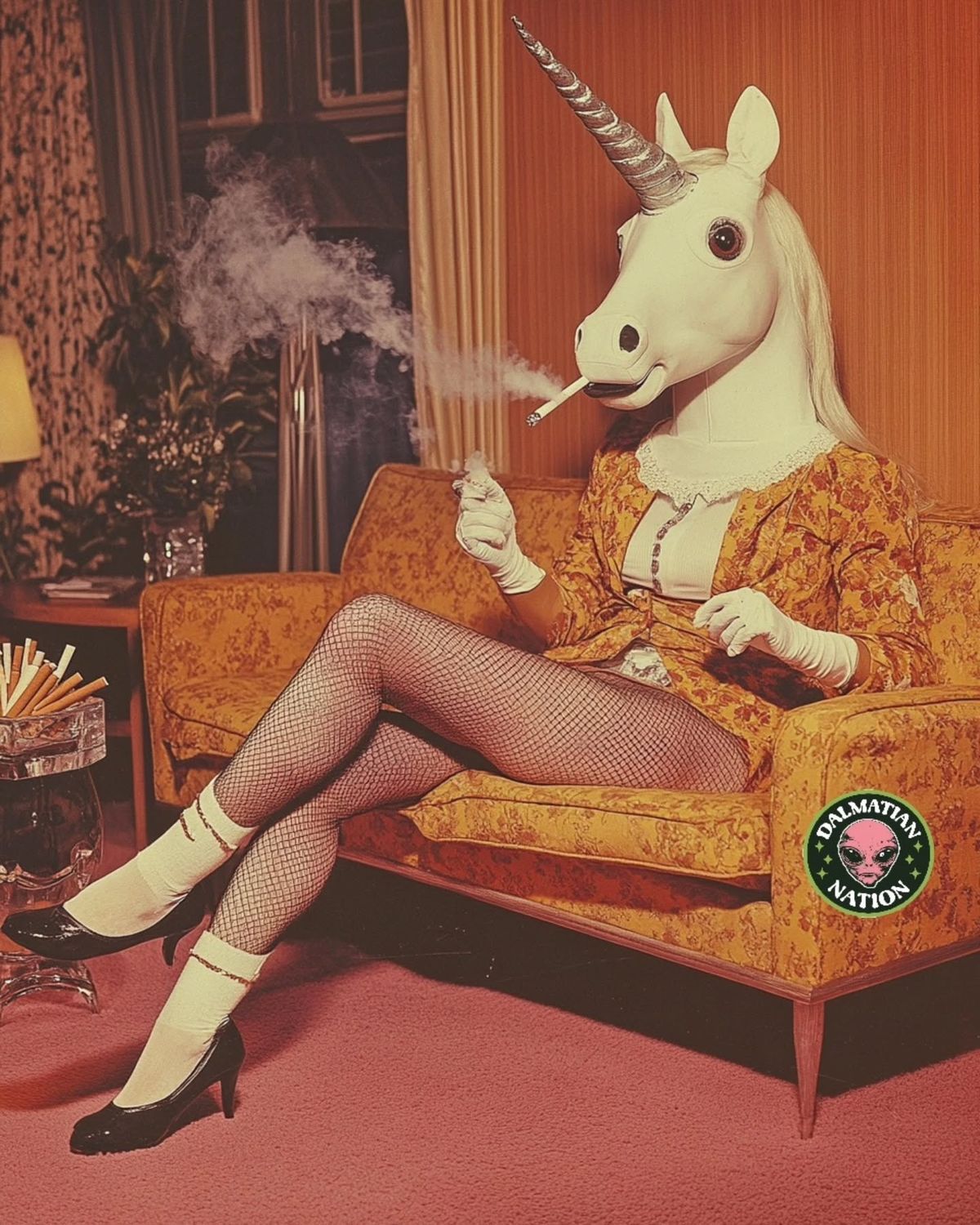 Smoking Unicorn