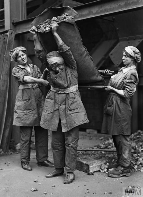 Women Workers Loading Coal
