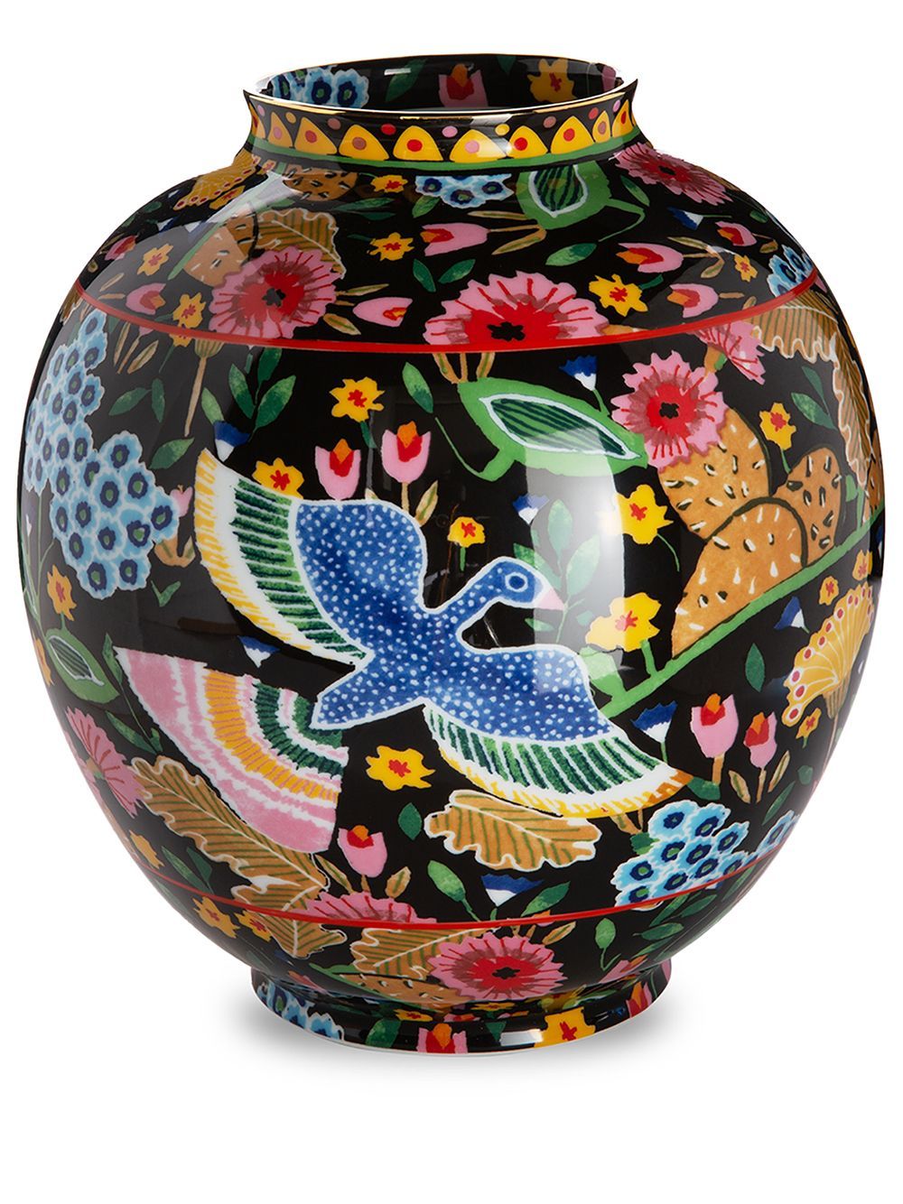 Colorful Floral Vase