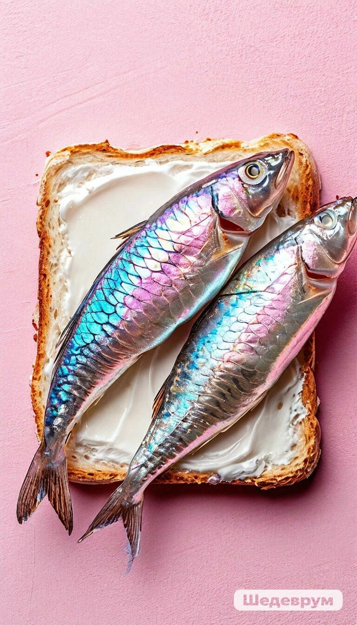 Holographic Fish on Toast