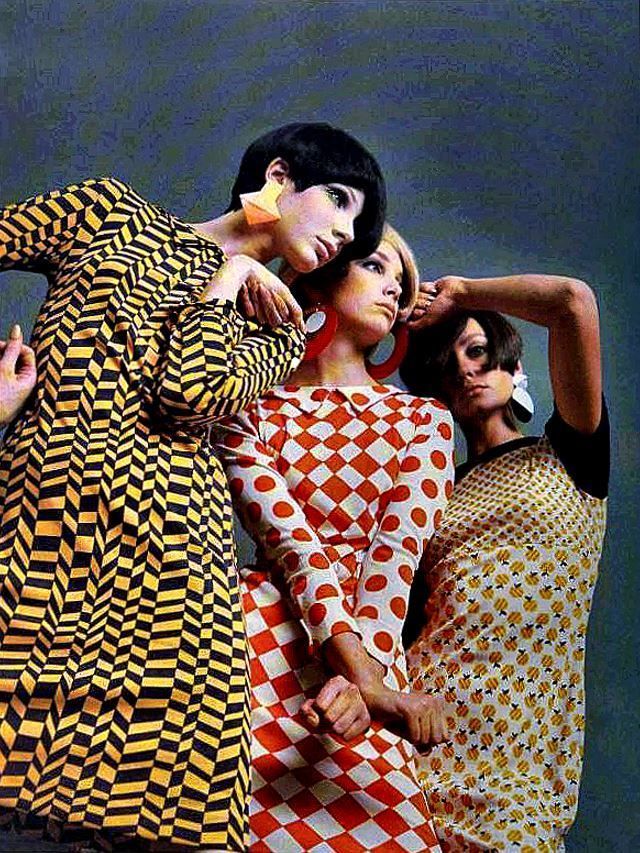 Fashion Models in Bold Prints