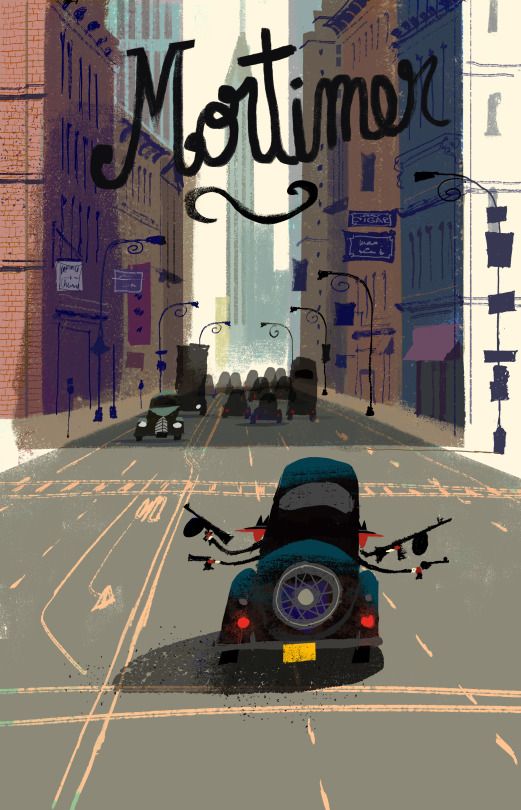 Motorcycle Ride Through Urban Streets
