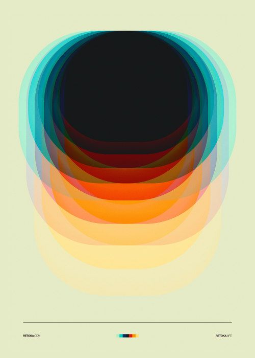 Layered Circles Gradient