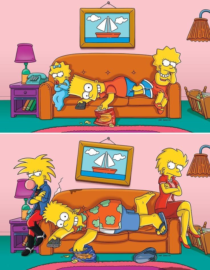 Simpsons Couch Gag