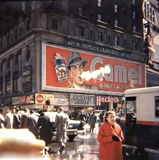 Vintage New York City Street Scene