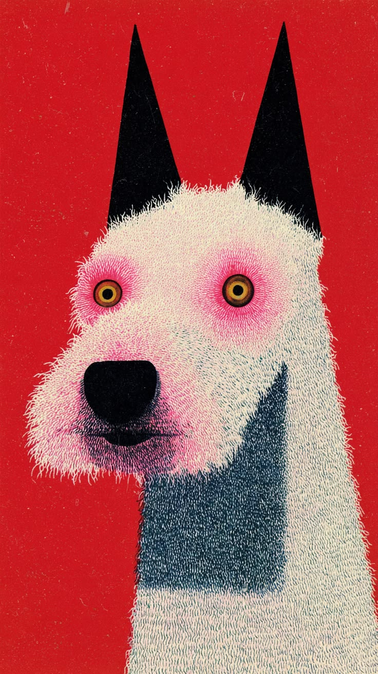 Surreal Dog Portrait