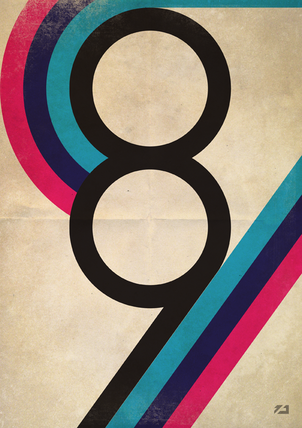 Abstract Number 9 Design