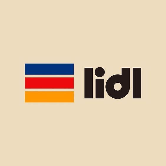 Lidl logo design