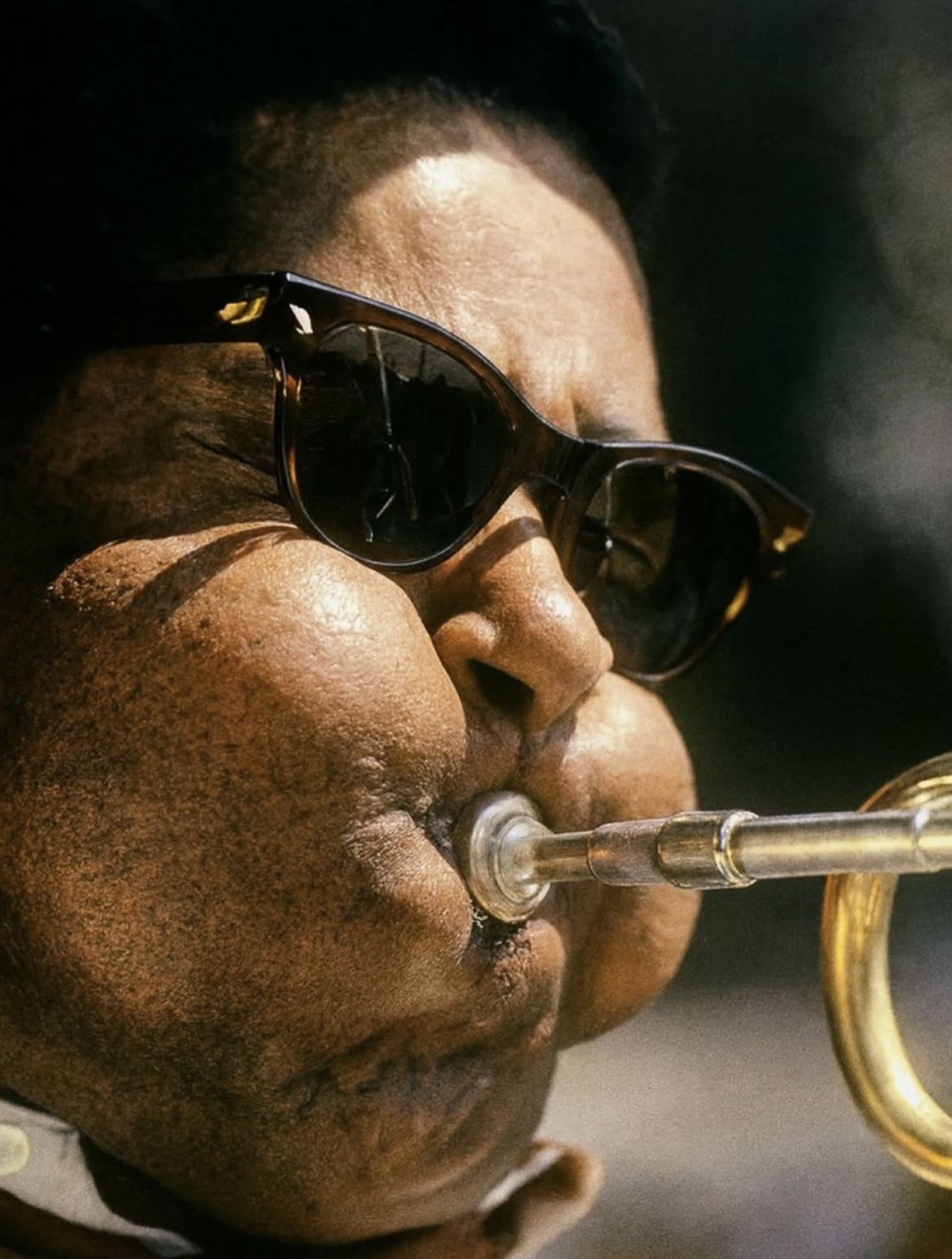 Trumpeter in Sunglasses